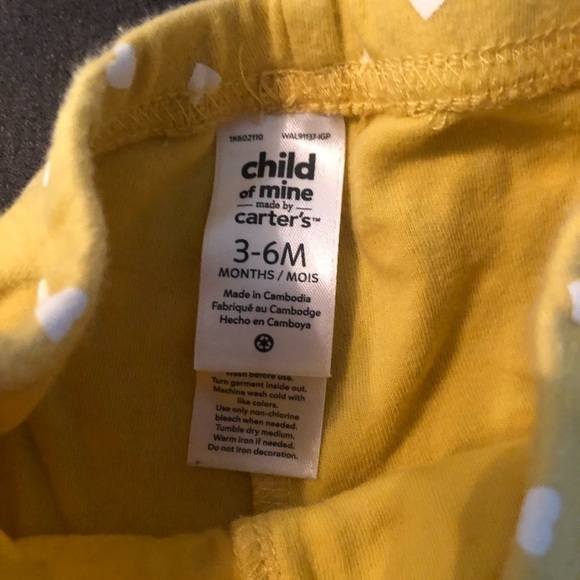 2 Child of Mine Pants Size 3-6 Months - Picture 3 of 9